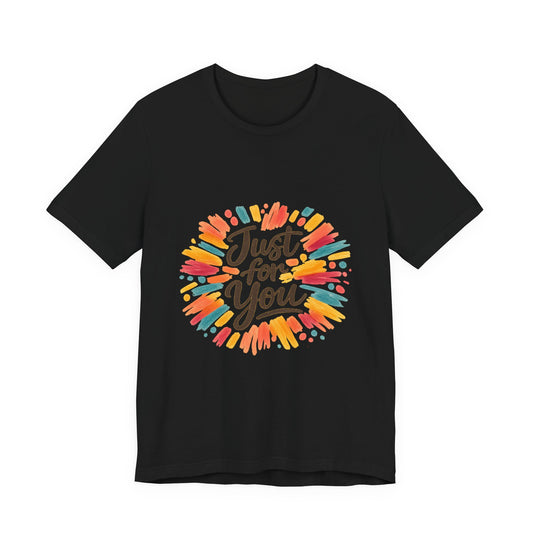 Just For You Marker Doodle Tee | hand-drawn, sketchbook marker effect