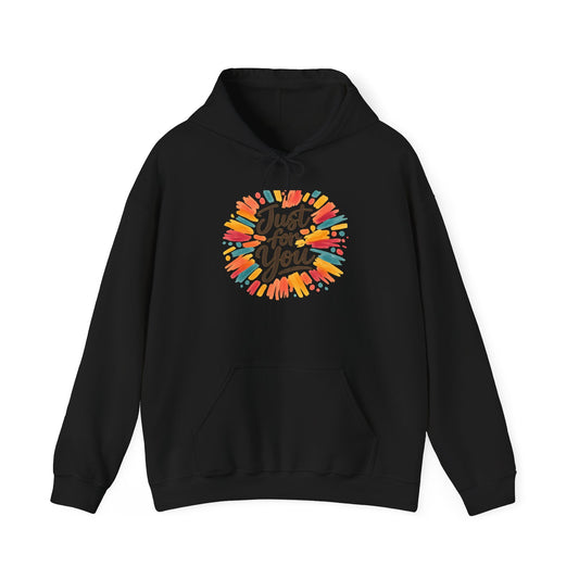 Hand‑Drawn Marker 'Just for You' Hoodie | doodle art, sketchbook