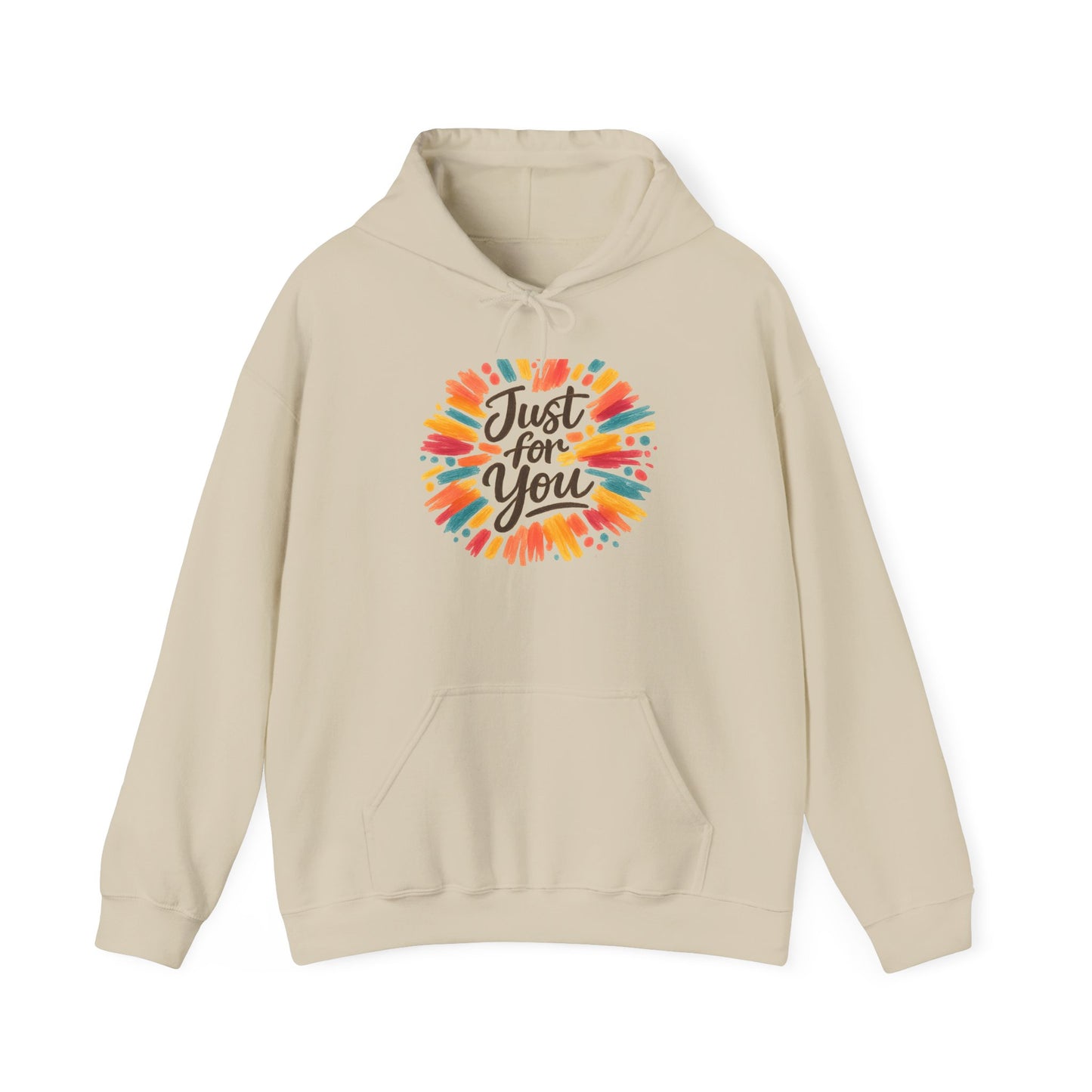 Hand‑Drawn Marker 'Just for You' Hoodie | doodle art, sketchbook