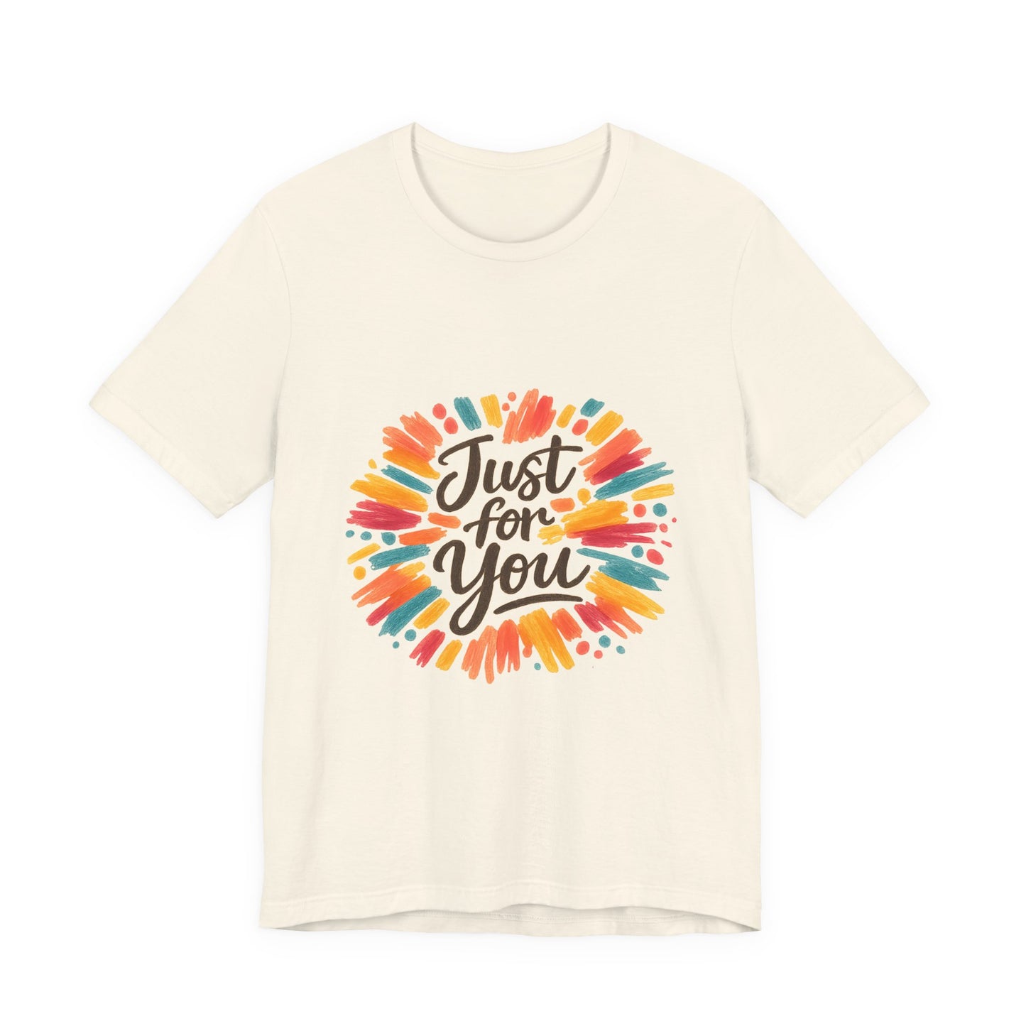 Just For You Marker Doodle Tee | hand-drawn, sketchbook marker effect