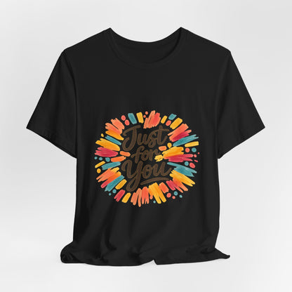 Just For You Marker Doodle Tee | hand-drawn, sketchbook marker effect