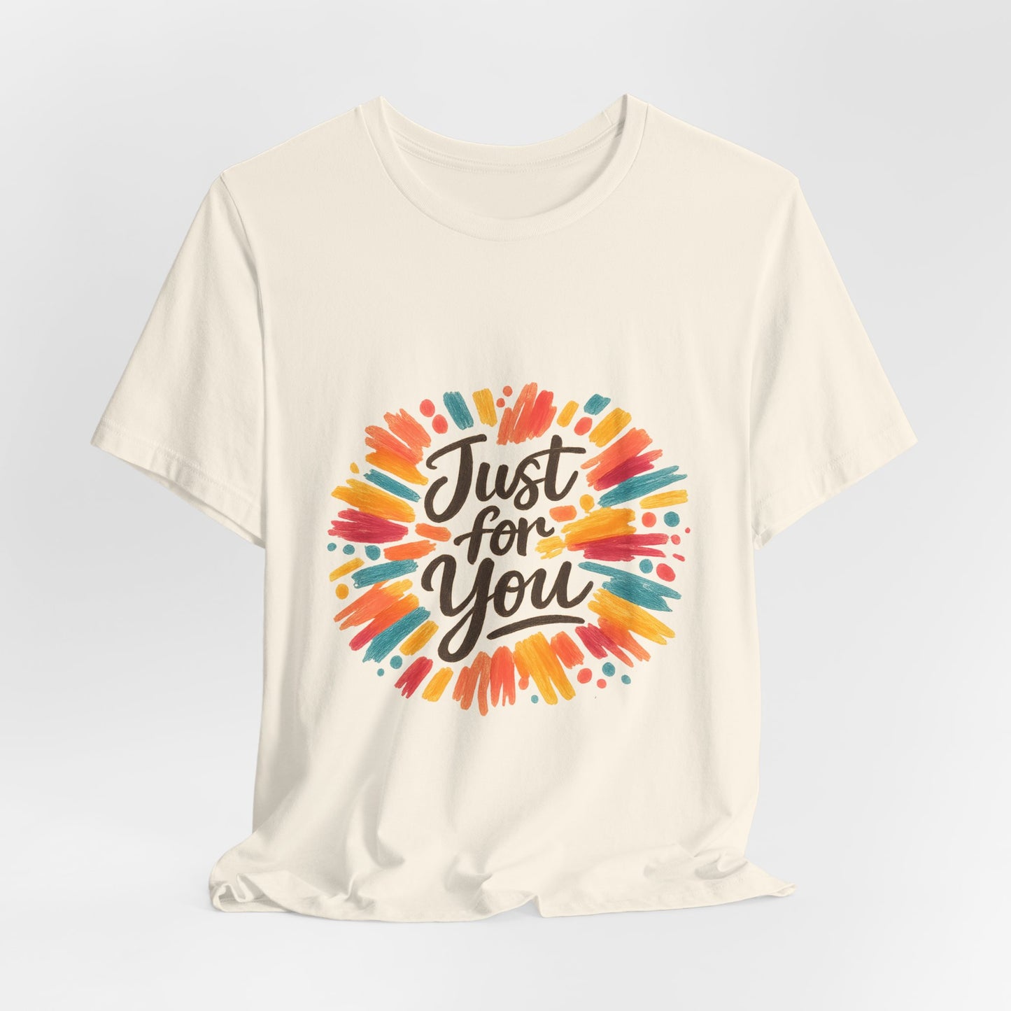 Just For You Marker Doodle Tee | hand-drawn, sketchbook marker effect