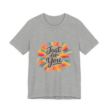 Just For You Marker Doodle Tee | hand-drawn, sketchbook marker effect