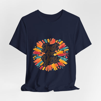 Just For You Marker Doodle Tee | hand-drawn, sketchbook marker effect