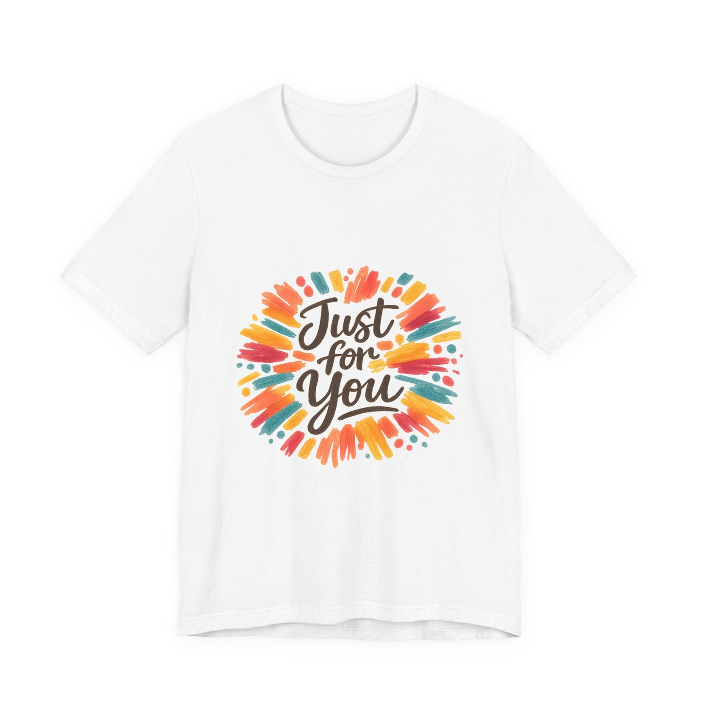 Just For You Marker Doodle Tee | hand-drawn, sketchbook marker effect
