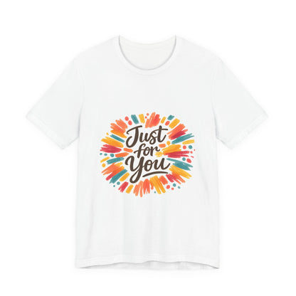 Just For You Marker Doodle Tee | hand-drawn, sketchbook marker effect