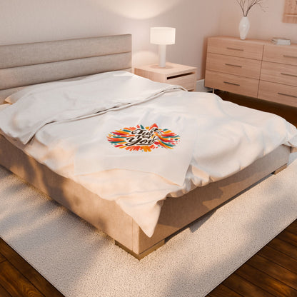 Hand‑drawn 'Just for You' Doodle Blanket | Marker Effect, Sketchbook Style